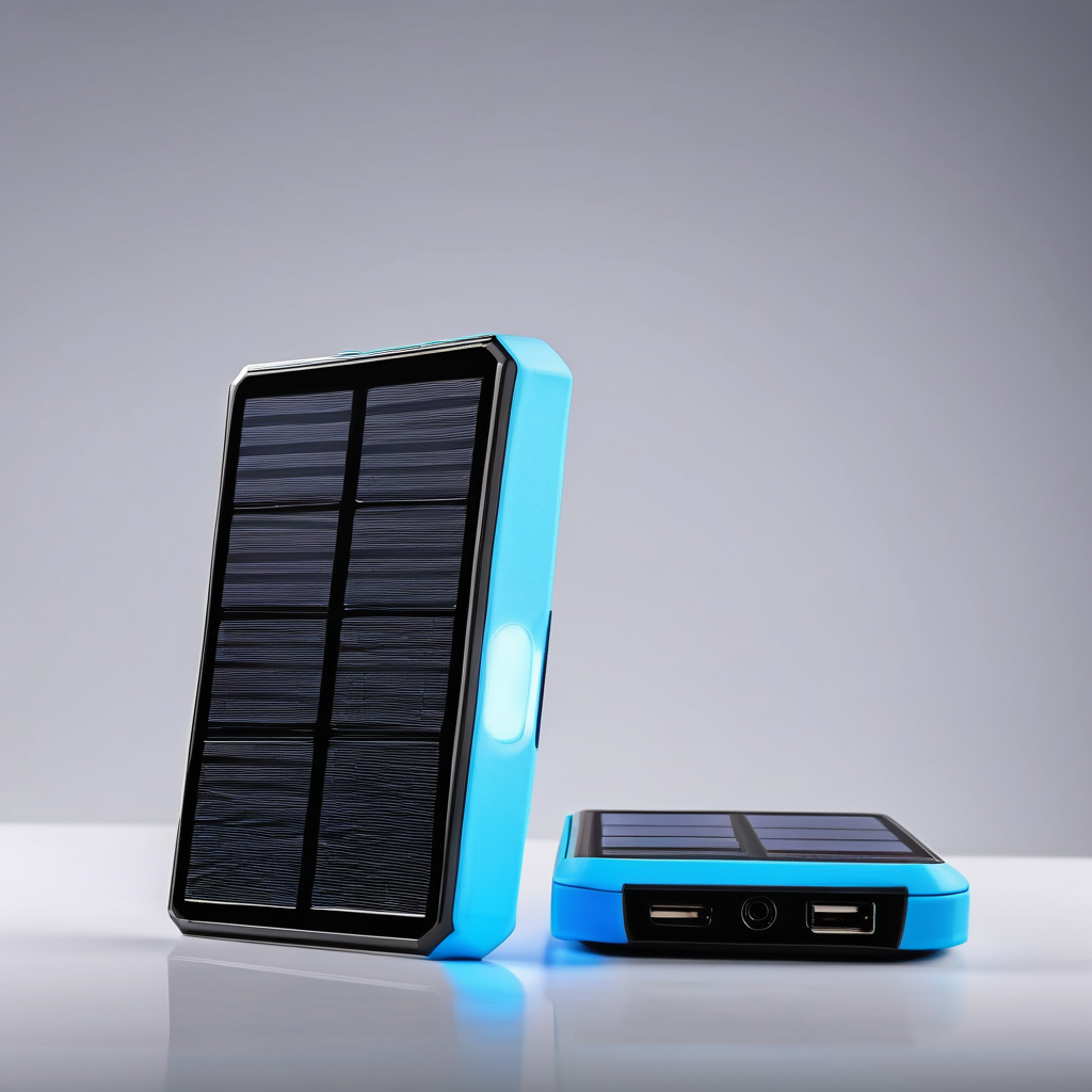 EcoCharge Solar Power Bank with Wireless Charging - 20,000mAh