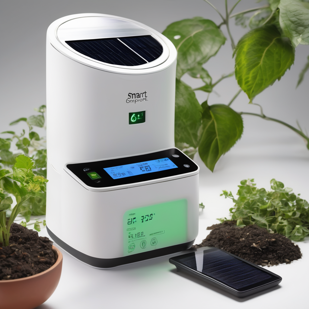 EcoSense Smart Compost Monitor with App Integration